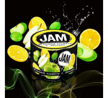 Кальянная бестабачная смесь JAM Яблочные конфеты с лимоном 50 г