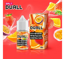 Жидкость DUALL SALT - Клубника, апельсин, маракуйя 30 ml HARD