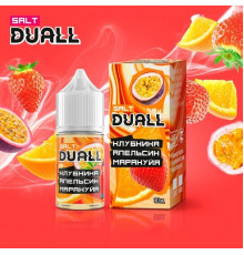 Жидкость DUALL SALT - Клубника, апельсин, маракуйя 30 ml HARD