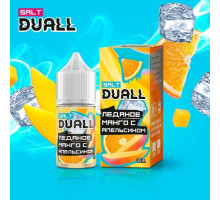 Жидкость DUALL SALT - Ледяное манго с апельсином 30 ml HARD