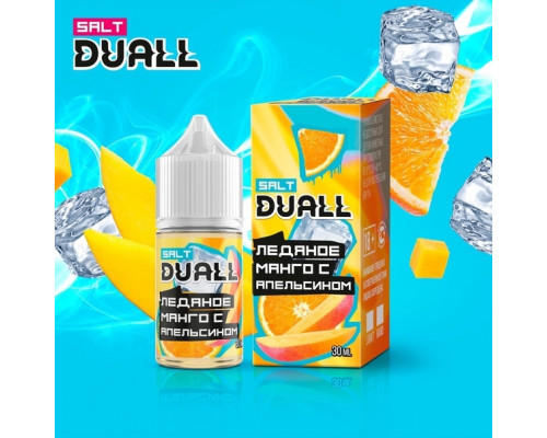 Жидкость DUALL SALT - Ледяное манго с апельсином 30 ml HARD