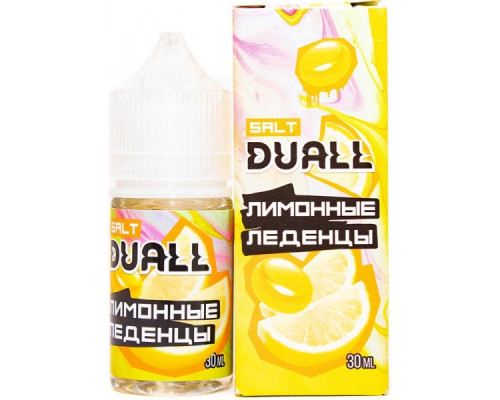 Жидкость DUALL SALT - Лимонные леденцы 30 ml HARD