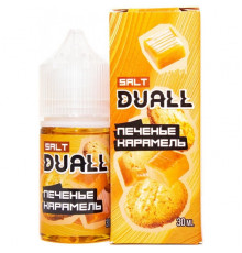 Жидкость DUALL SALT - Печенье, карамель 30 ml HARD