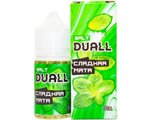 Жидкость DUALL SALT - Сладкая мята 30 ml HARD