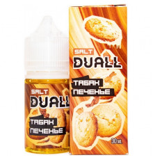 Жидкость DUALL SALT - Табак, печенье 30 ml HARD