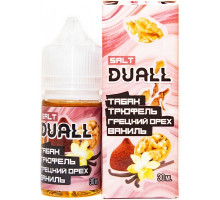 Жидкость DUALL SALT - Табак, трюфель, грецкий орех, ваниль 30 ml HARD