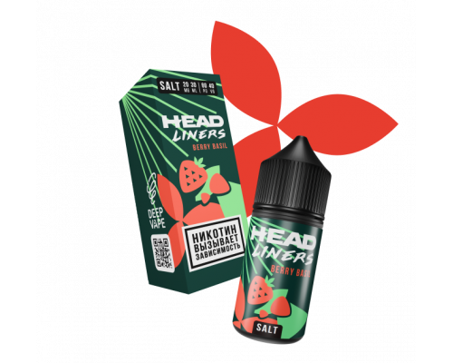 Жидкость DEEP VAPE - HEAD LINERS Berry Bazil 30 мл 20 мг SALT